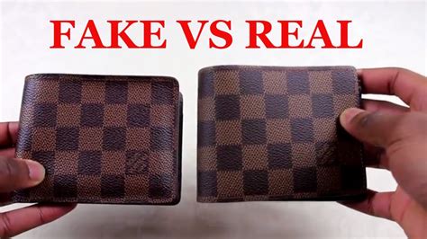 real vs fake lv mens waller|louis vuitton wallet scam.